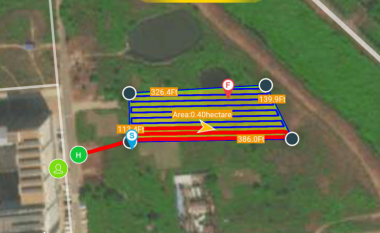 TTA M6E-X V2 10L Agriculture Drone, it will collect all the drones data including sprayed area, spraying location, spray